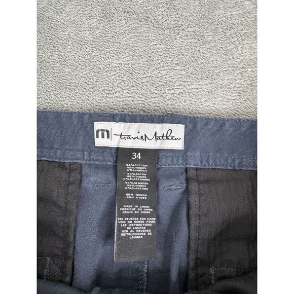 Travis Mathew Golf Chino Pants Men's Size 34x30 Blue - Picture 8 of 13